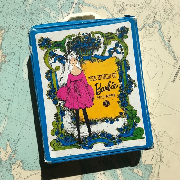 1960's Barbie / Uneeda Doll Case and Clothing Lot